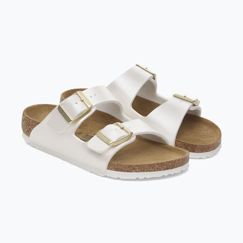 Шльопанці дитячі BIRKENSTOCK Arizona Birko-Flor Narrow electric metallic pearl 3