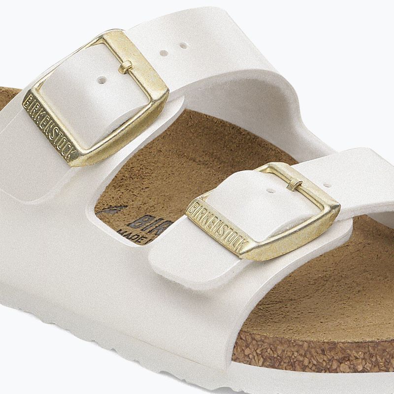 Шльопанці дитячі BIRKENSTOCK Arizona Birko-Flor Narrow electric metallic pearl 5