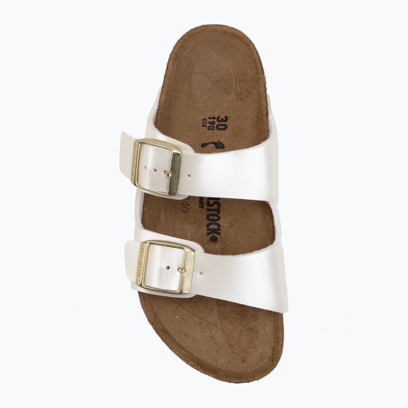 Шльопанці дитячі BIRKENSTOCK Arizona Birko-Flor Narrow electric metallic pearl 5
