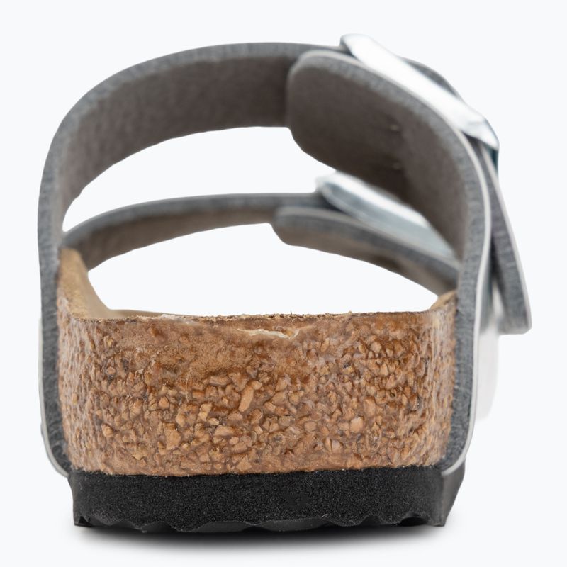 Шльопанці дитячі BIRKENSTOCK Arizona BF Narrow electric metallic dots silver 6