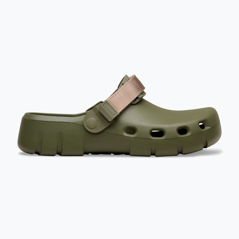 Шльопанці BIRKENSTOCK Birki Flow TEX EVA Regular хакі/gray taupe 11