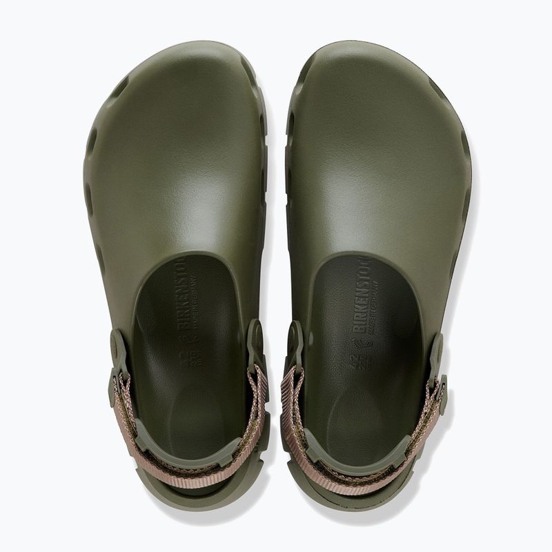 Шльопанці BIRKENSTOCK Birki Flow TEX EVA Regular хакі/gray taupe 13