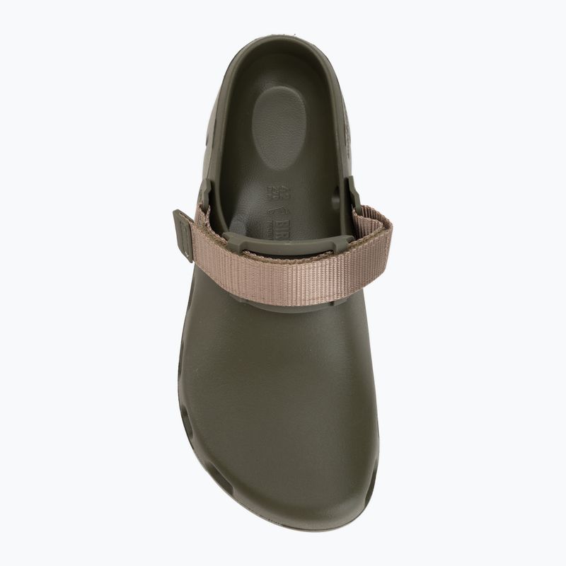 Шльопанці BIRKENSTOCK Birki Flow TEX EVA Regular хакі/gray taupe 6