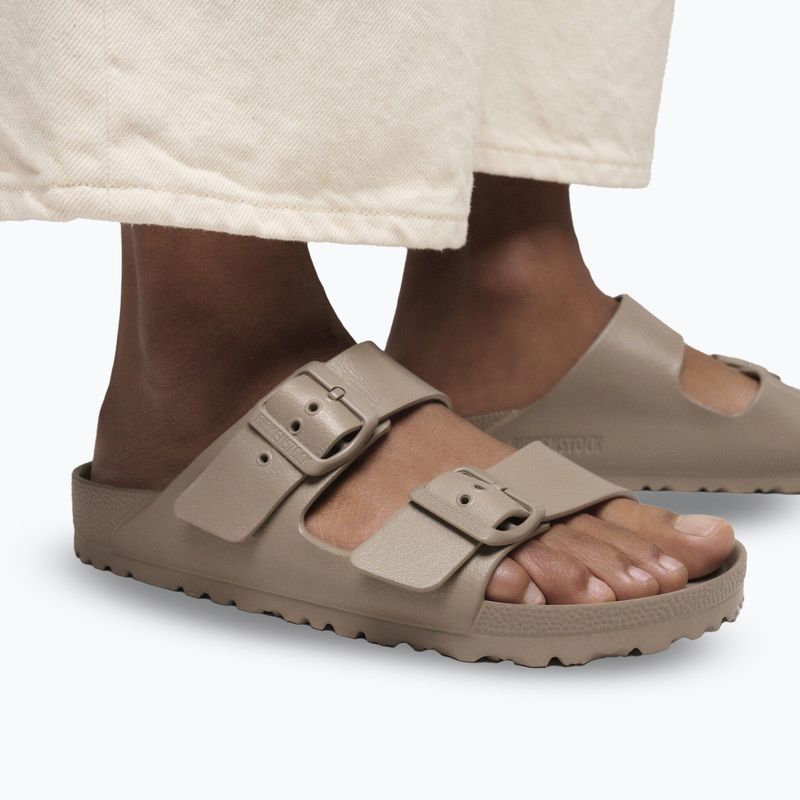 Шльопанці BIRKENSTOCK Arizona EVA Narrow gray taupe 8