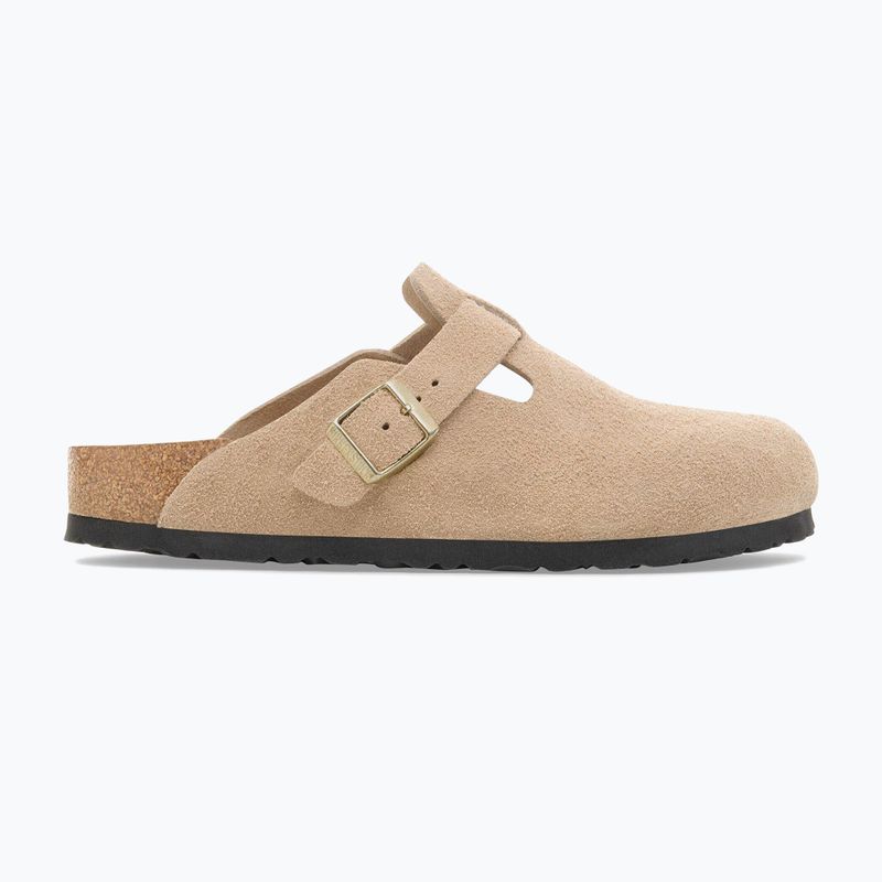 Шльопанці BIRKENSTOCK Boston Suede Leather sandcastle 2