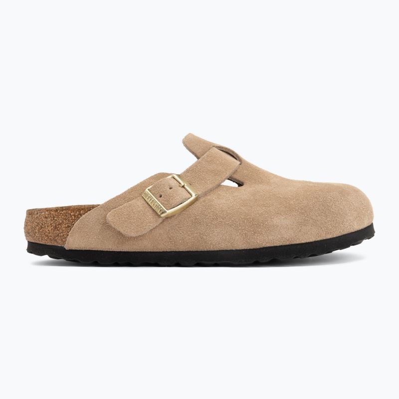 Шльопанці BIRKENSTOCK Boston Suede Leather sandcastle 2