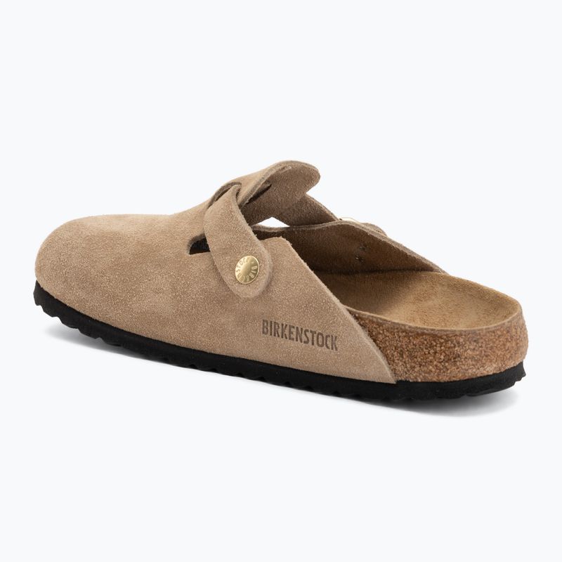 Шльопанці BIRKENSTOCK Boston Suede Leather sandcastle 3