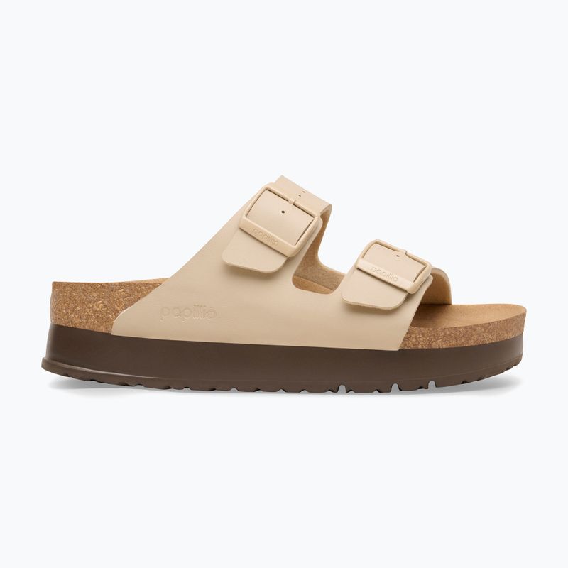 Шльопанці BIRKENSTOCK Arizona Flex Platform Birko-Flor sandcastle 2