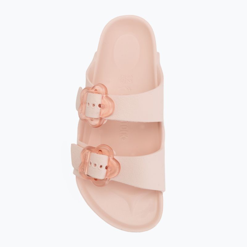 Шльопанці дитячі BIRKENSTOCK Arizona Flower EVA Narrow light rose 5