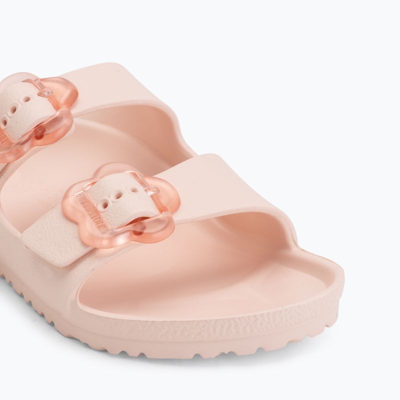 Шльопанці дитячі BIRKENSTOCK Arizona Flower EVA Narrow light rose 7