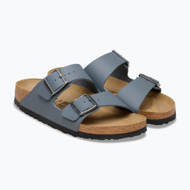 Шльопанці BIRKENSTOCK Arizona Birko-Flor Narrow basalt gray 3