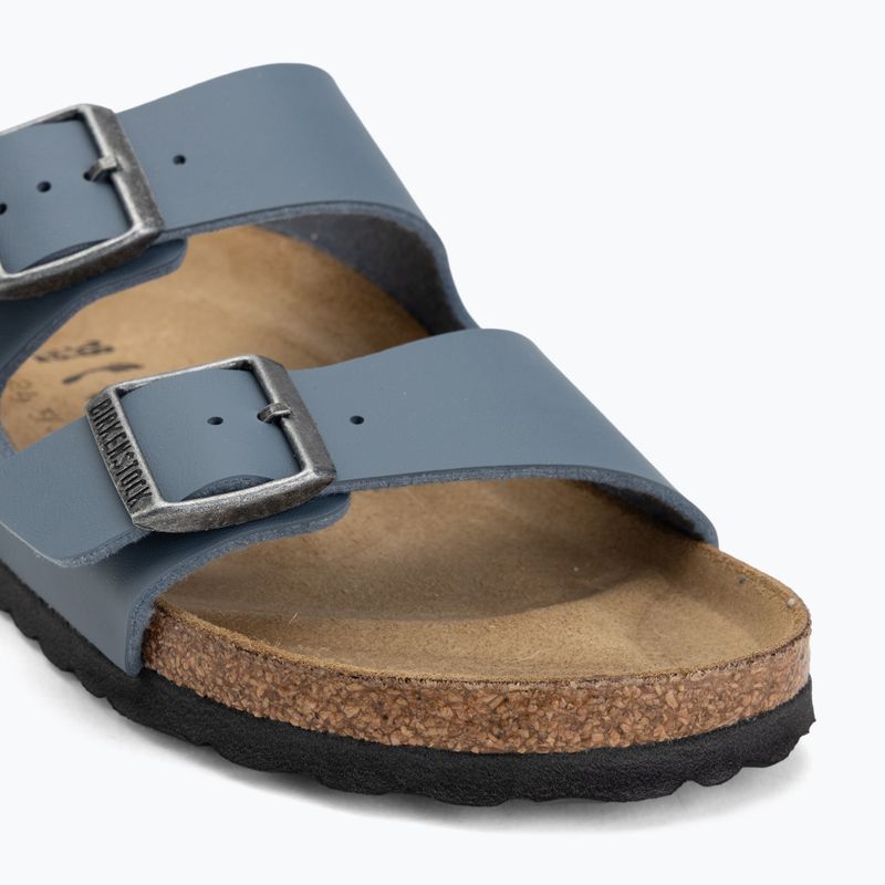 Шльопанці BIRKENSTOCK Arizona Birko-Flor Narrow basalt gray 7
