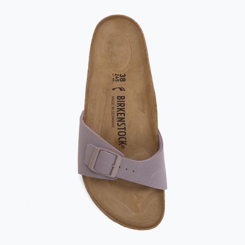 Шльопанці BIRKENSTOCK Madrid Birko-Flor BC Narrow faded purple 5