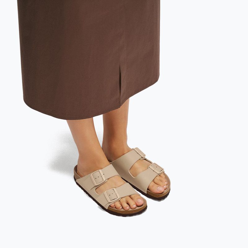 Шльопанці BIRKENSTOCK Arizona Birko-Flor triples sandcastle 6
