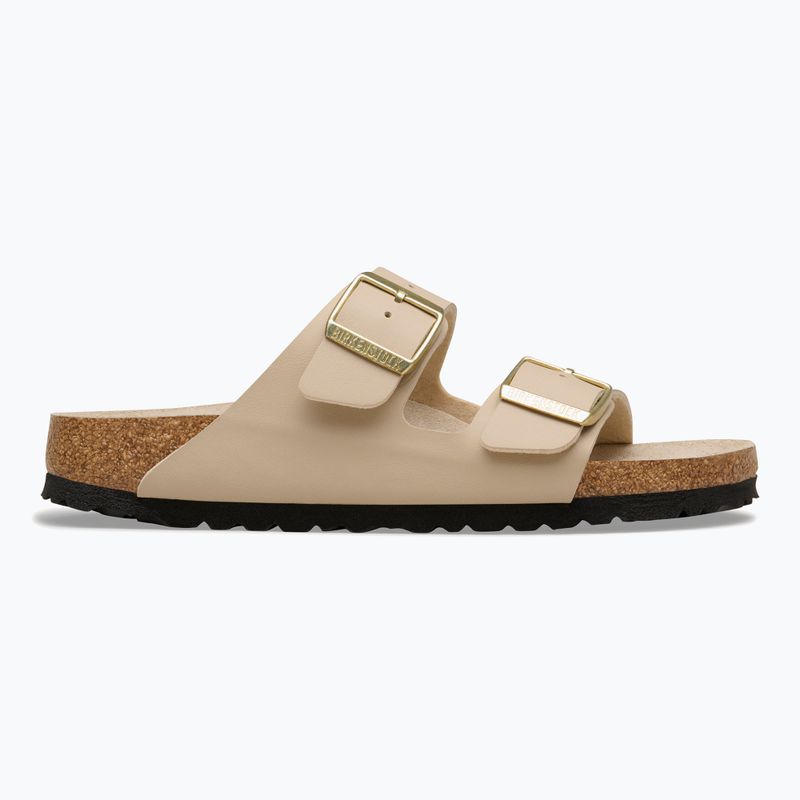 Шльопанці жіночі BIRKENSTOCK Arizona Birko-Flor triples sandcastle/oyster 2