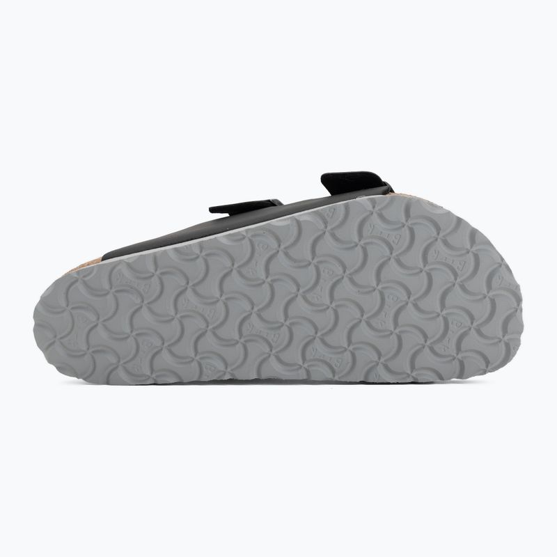 Шльопанці BIRKENSTOCK Arizona Birko-Flor black/light gray 4