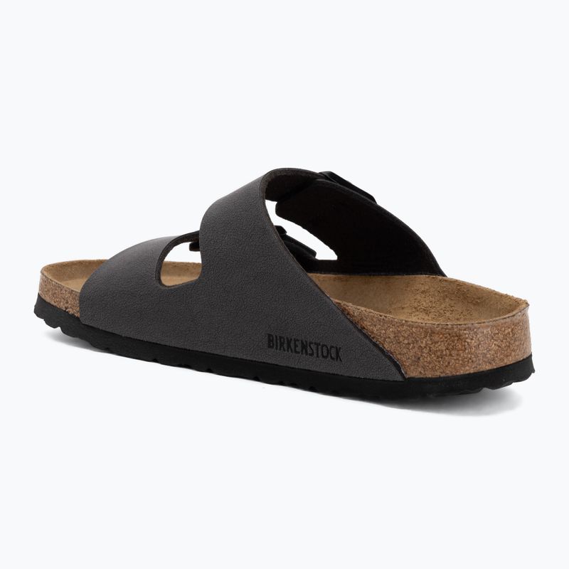 Шльопанці BIRKENSTOCK Arizona BF Narrow velvet gray/black 3