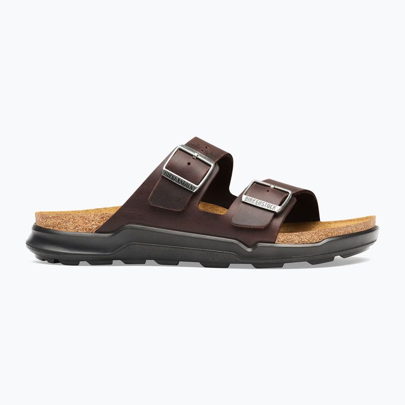 Шльопанці чоловічі BIRKENSTOCK Arizona Crosstown Oiled Leather Regular habana/black 2