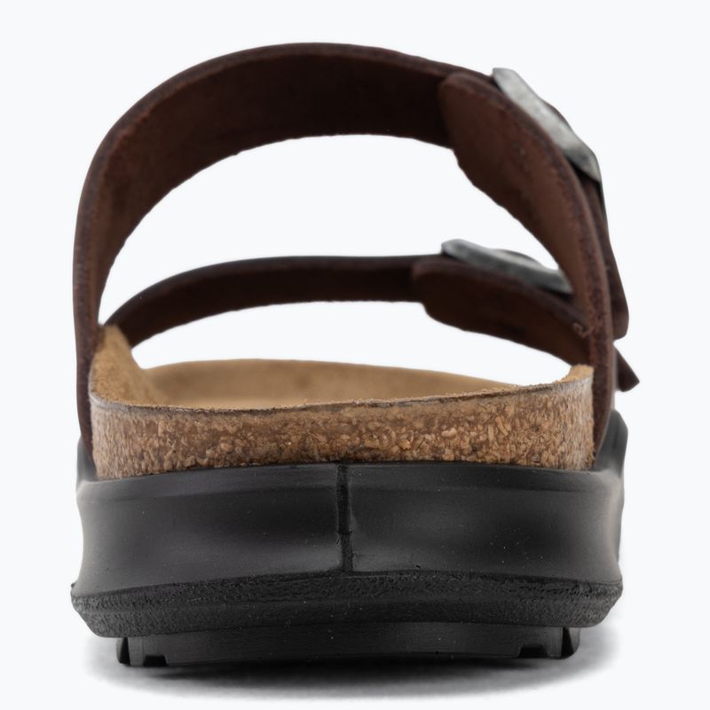 Шльопанці чоловічі BIRKENSTOCK Arizona Crosstown Oiled Leather Regular habana/black 6