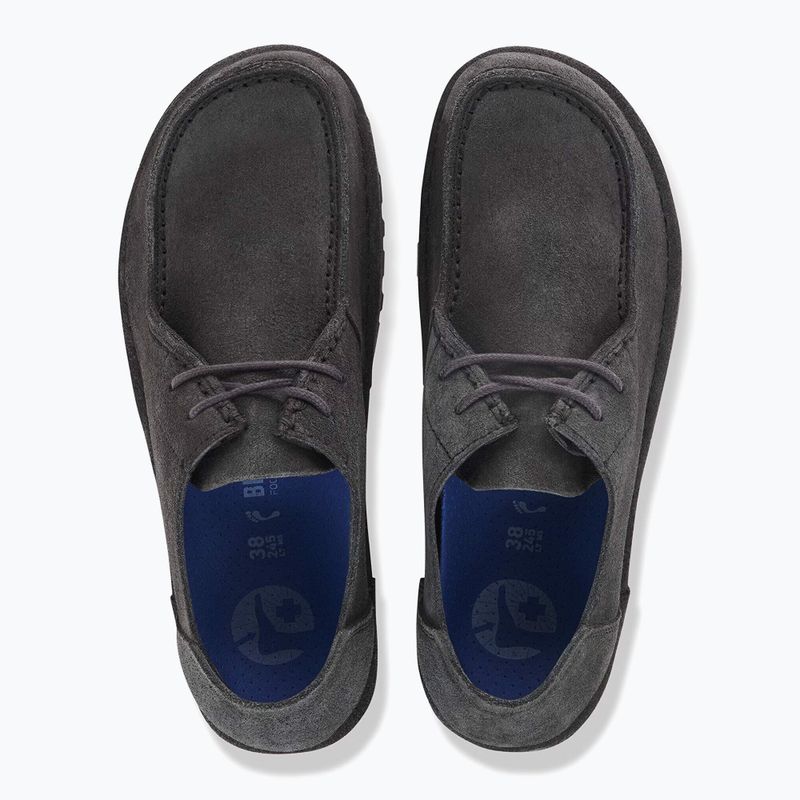 Взуття BIRKENSTOCK Utti Lace Suede Leather charcoal 4