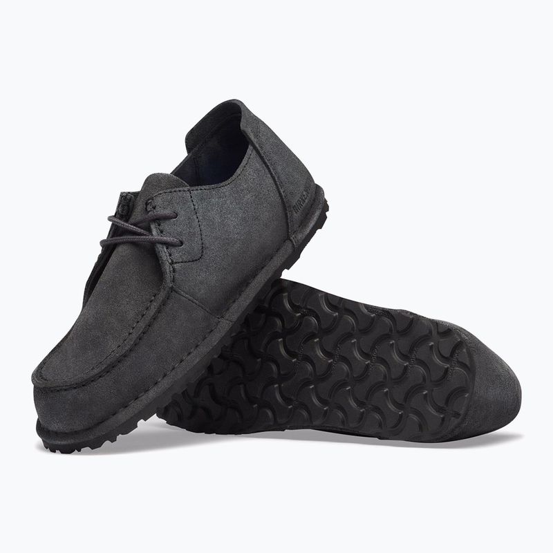Взуття BIRKENSTOCK Utti Lace Suede Leather charcoal 5