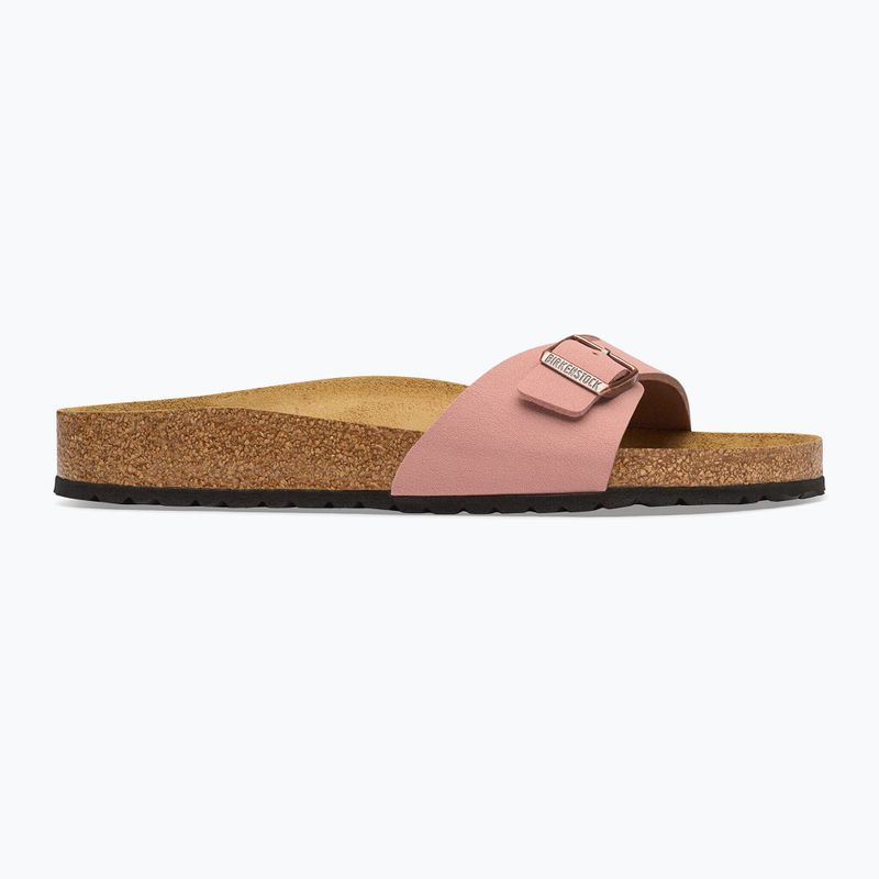 Жіночі шльопанці BIRKENSTOCK Madrid Birkibuc Narrow рожевий глина 2