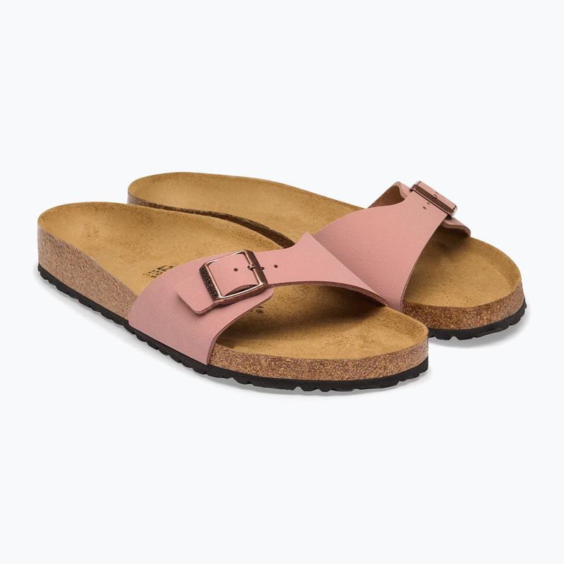 Жіночі шльопанці BIRKENSTOCK Madrid Birkibuc Narrow рожевий глина 3