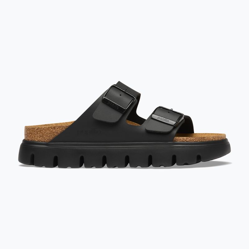Шльопанці BIRKENSTOCK Arizona Chunky Birko-Flor black 2