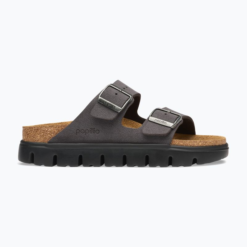 Шльопанці BIRKENSTOCK Arizona Chunky Birkibuc velvet gray 2
