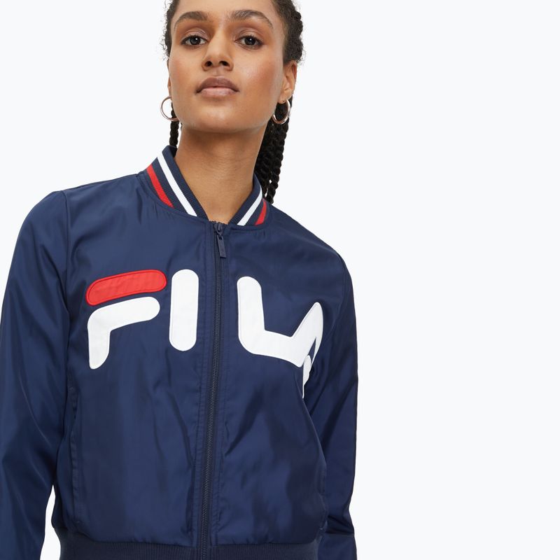 Жіноча куртка FILA Larkana black iris 4