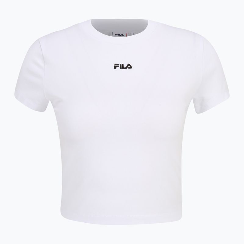 Жіноча футболка FILA Latina яскраво-біла 5