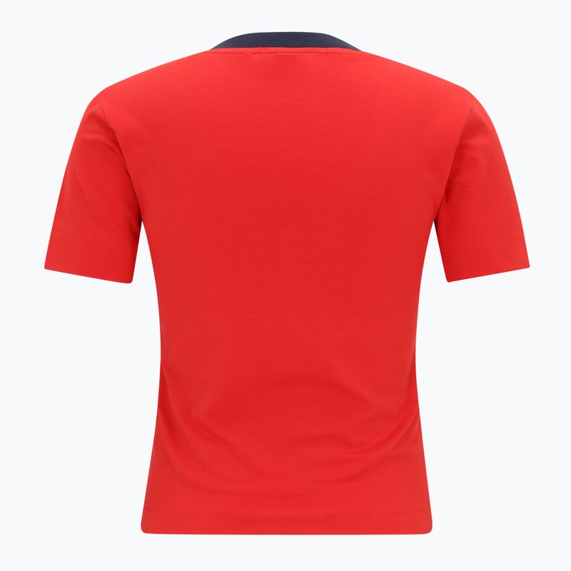 Жіноча футболка FILA Ludhiana true red 6