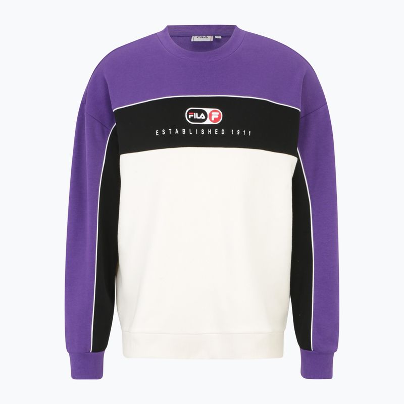 Кофта чоловіча FILA La Paz Crew Sweat hellotrope/antique white/black