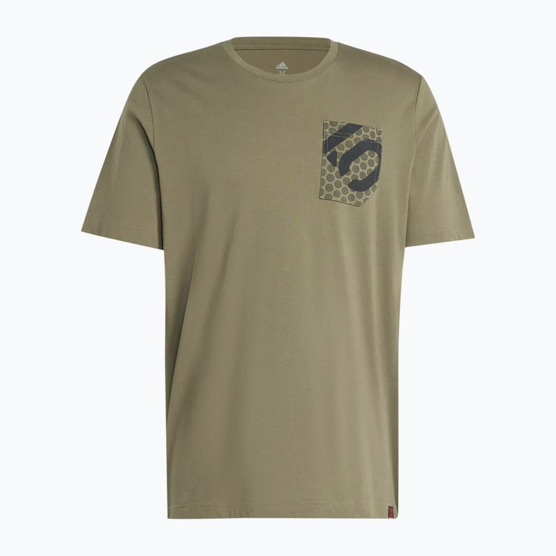 Футболка велосипедна чоловіча adidas FIVE TEN Brand Of The Brave Tee olive strata 7