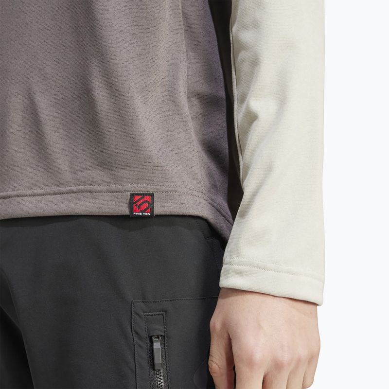 Лонгслів велосипедний чоловічий adidas FIVE TEN Long Sleeve Jersey charcoal/putty grey 6