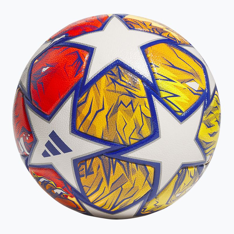 Футбольні бутси adidas UCL Competition 23/24 білі/блакитні/помаранчеві, розмір 4 2