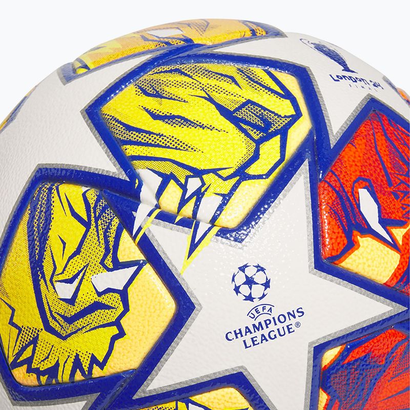 Футбольні бутси adidas UCL Competition 23/24 білі/блакитні/помаранчеві, розмір 4 4