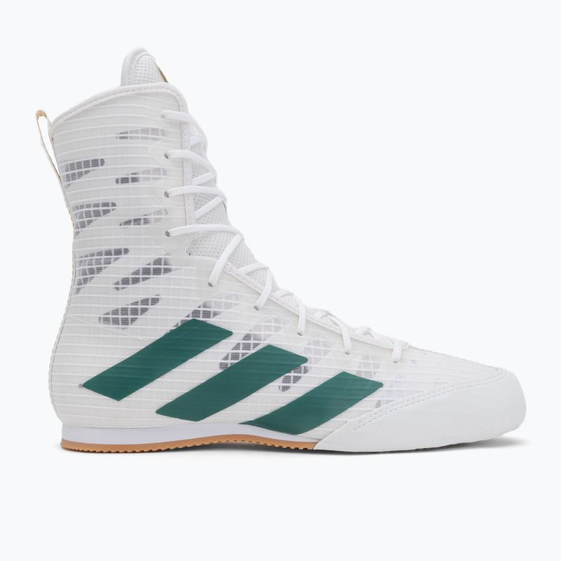 Кросівки боксерські adidas Box Hog 4 cloud white/collegiate green/core black 2