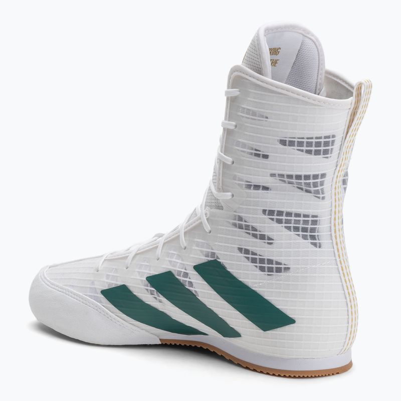 Кросівки боксерські adidas Box Hog 4 cloud white/collegiate green/core black 3