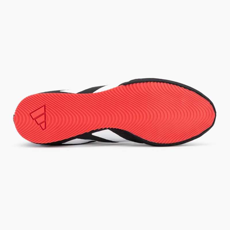 Кросівки боксерські adidas Box Hog 4 core black/cloud white/pure ruby 4