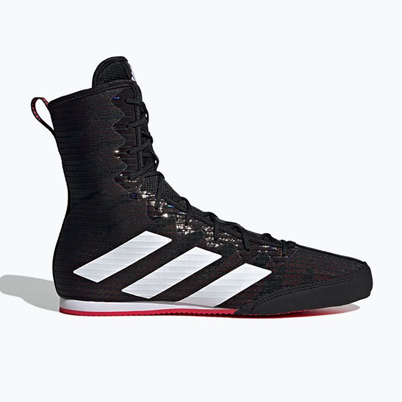 Кросівки боксерські adidas Box Hog 4 core black/cloud white/pure ruby 3
