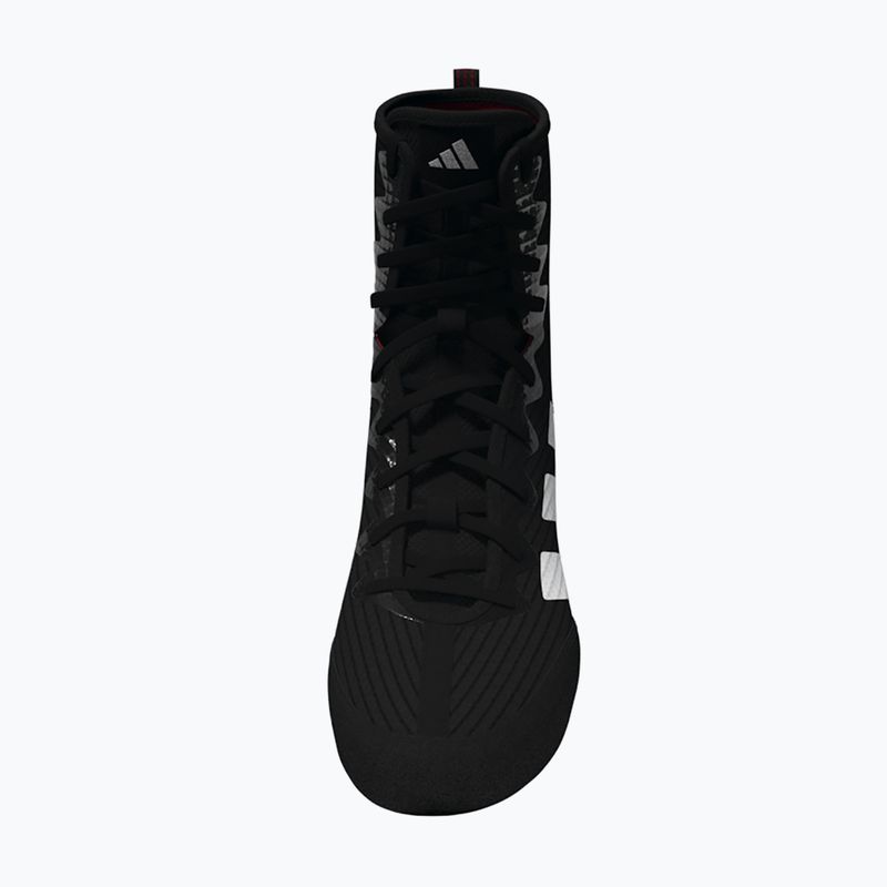 Кросівки боксерські adidas Box Hog 4 core black/cloud white/pure ruby 5