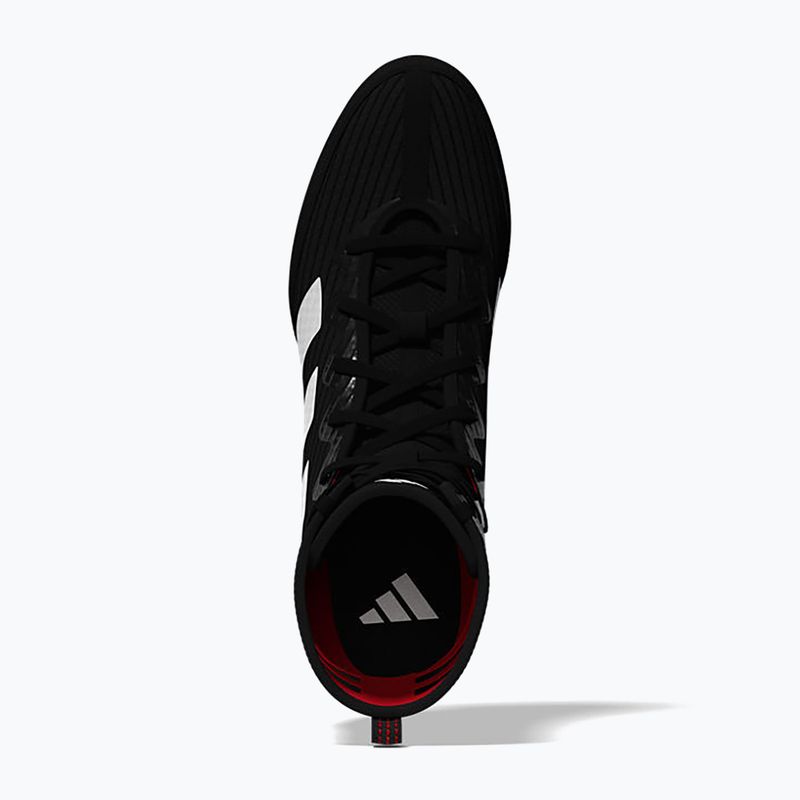 Кросівки боксерські adidas Box Hog 4 core black/cloud white/pure ruby 7
