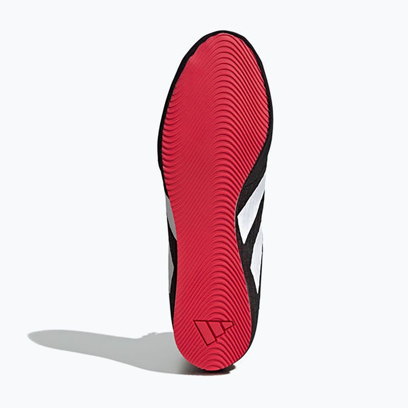 Кросівки боксерські adidas Box Hog 4 core black/cloud white/pure ruby 8
