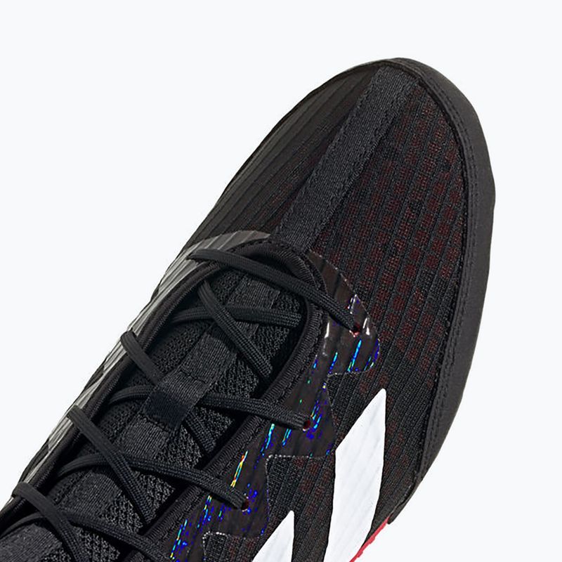 Кросівки боксерські adidas Box Hog 4 core black/cloud white/pure ruby 9