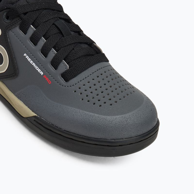 Кросівки велосипедні чоловічі adidas FIVE TEN Freerider Pro grey six/silver pebble/core black 7