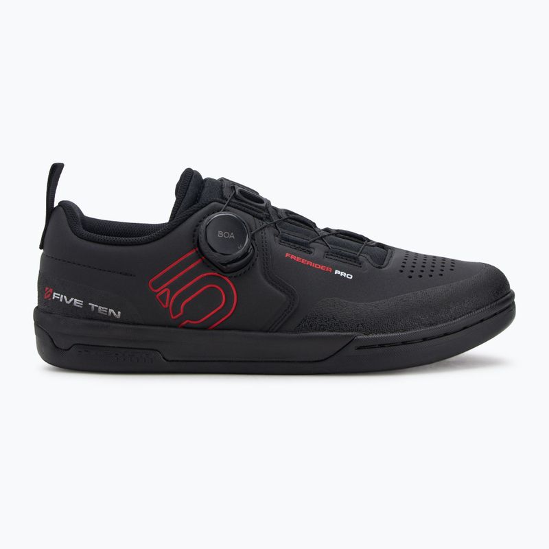 Кросівки велосипедні чоловічі adidas FIVE TEN Freerider Pro Boa core black/red/cloud white 2