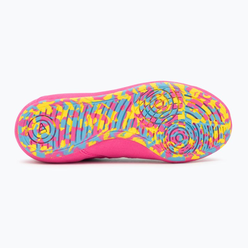 Дитяче боксерське взуття adidas Havoc core black/signal cyan/yellow 4