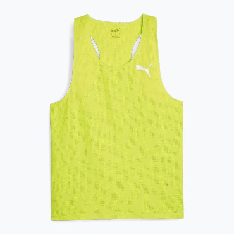 Майка для бігу чоловіча PUMA Run Ultraspun Singlet green