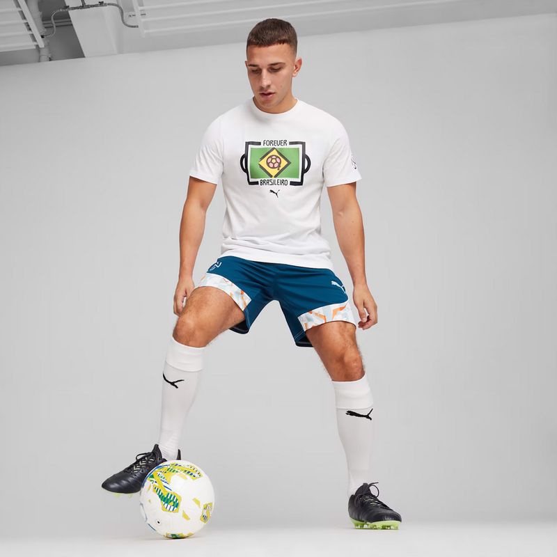 Футболка футбольна чоловіча PUMA Neymar Jr Tee puma white 5